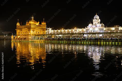 Golden Temple at night