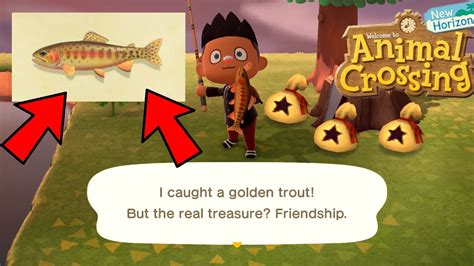 Golden Trout Animal Crossing New Leaf