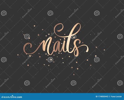 Golden Vector Handwritten Lettering About