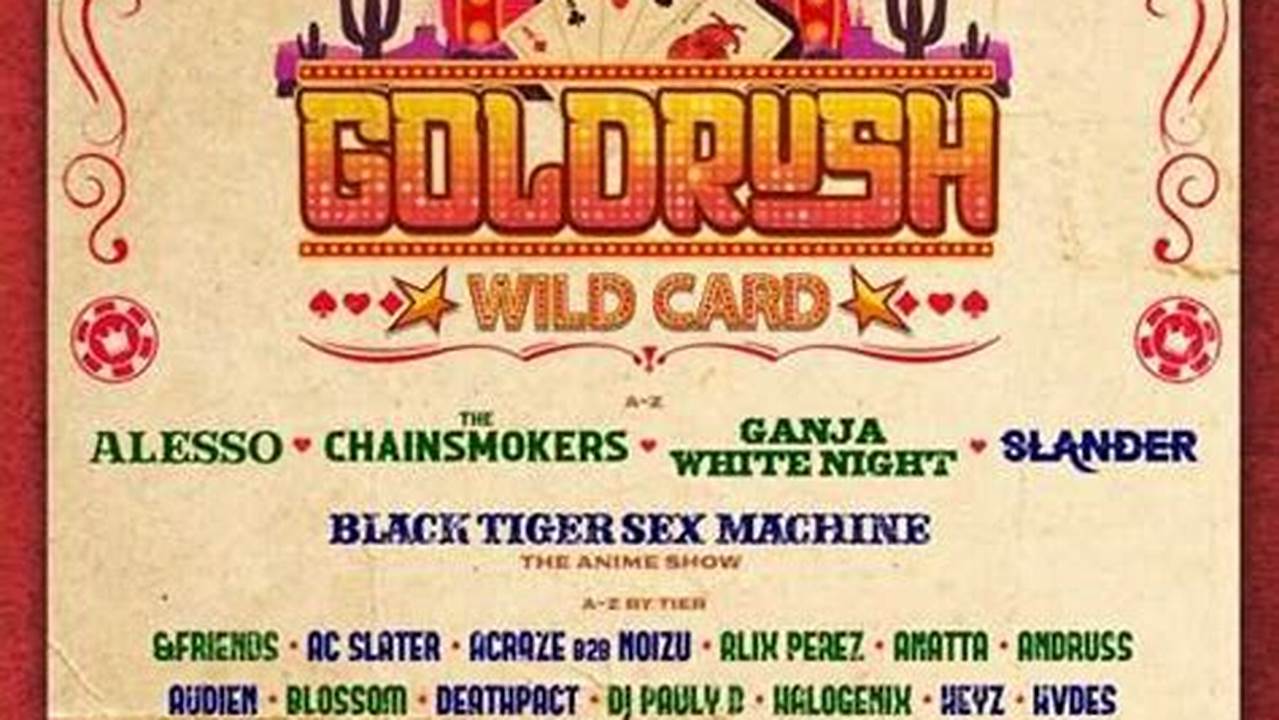 Goldrush Az 2024 Lineup