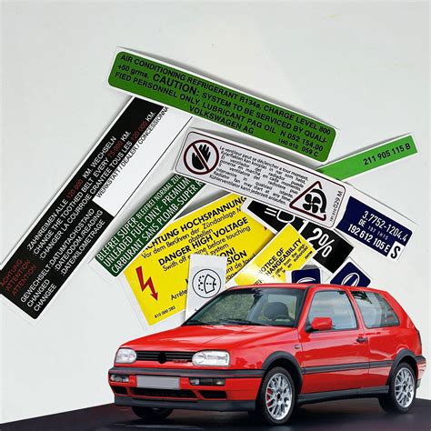 Golf 2 Car Stickers
