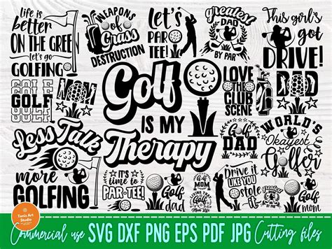 Download Golf Bundle, Golfing Quotes Crafts