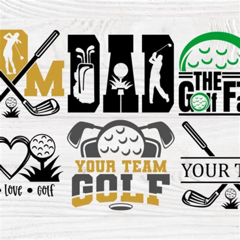 Download Golf Bundle, Quotes, Golfing Commercial Use DXF Files