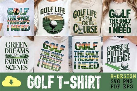 Download Golf Bundle, Quotes, Golfing Printable