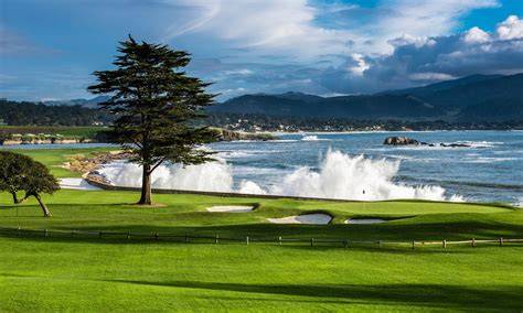 Golf Course California Coast