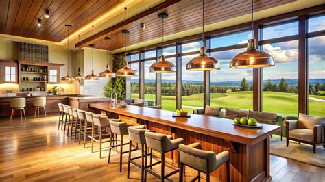 Golf Course Clubhouse Bars