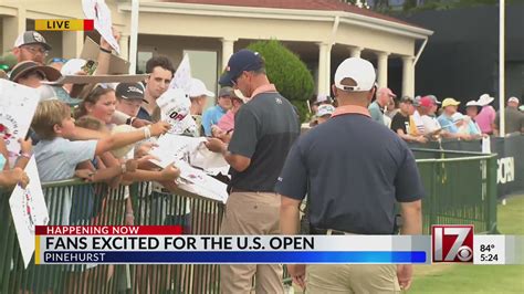 Golfers Interacting with Fans