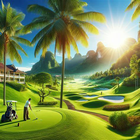 Golfing
