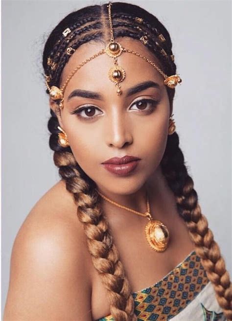 Gondar Braids - ethiopian hairstyle braids