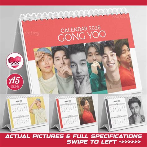 Gong Yoo Calendar