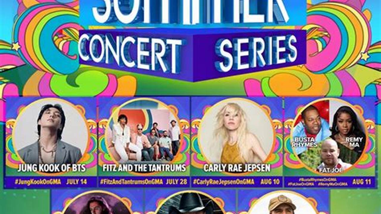 Good Morning America Summer Concert Series 2024