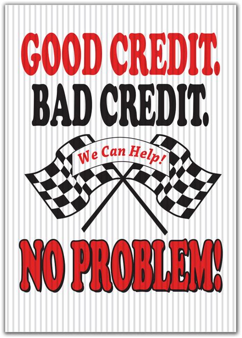 Good Credit Bad Credit No Problem