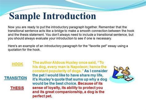 Good Introduction Paragraph Examples