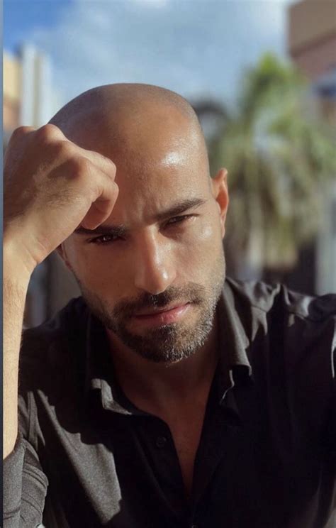 Good Looking Bald Men With Beards