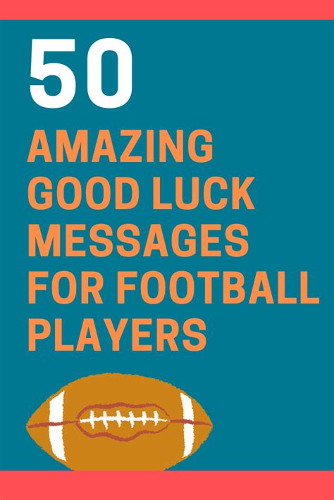 Good Luck Football Game Quotes