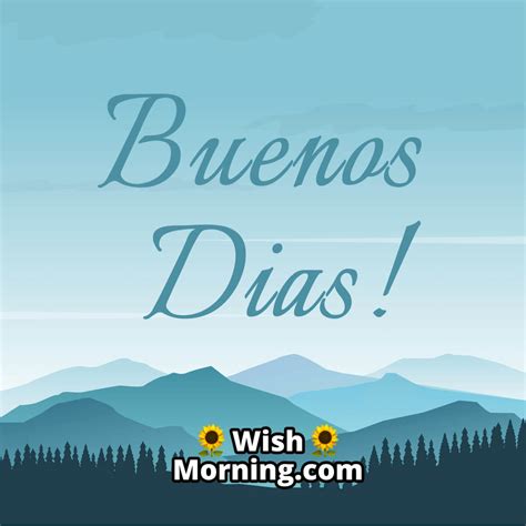 Good Morning Image In Spanish