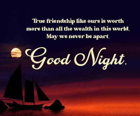 Good Night Quotes For Friends Comments Images