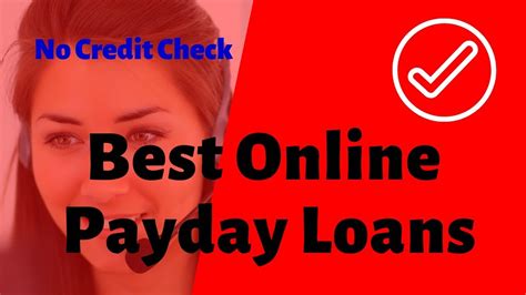 Good Payday Loans No Credit Check