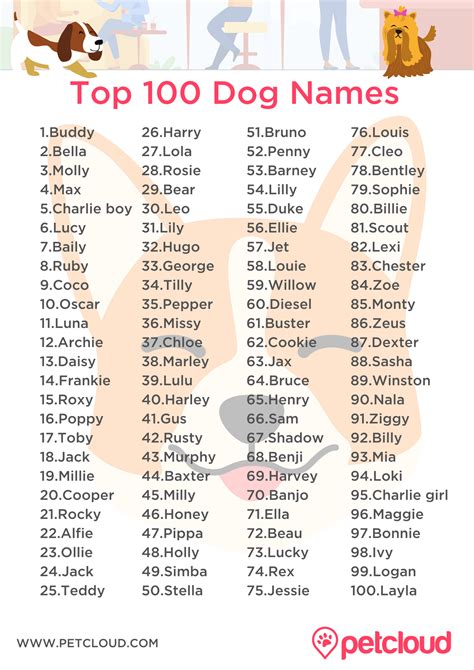 Good Pet Names For Dogs
