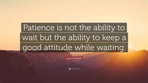Good Quotes About Patience