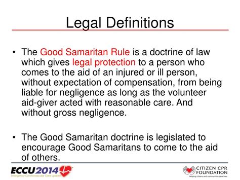 The Altruistic Shield: Understanding the Definition and Implications of Good Samaritan Law