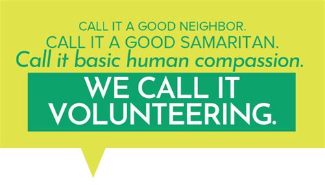 Good Samaritan Volunteer Program