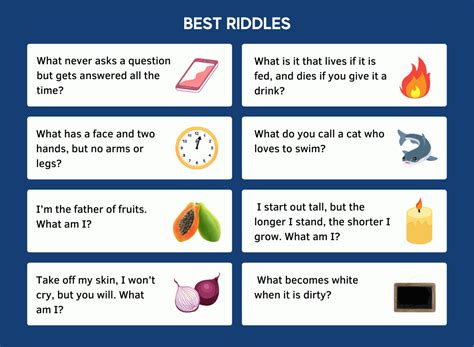 Good Short Riddles