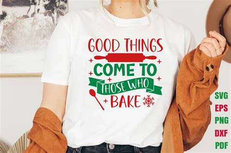 Download Good Things Come to Those Who Bake SVG File - SVG Design Creativefabrica Free PSD Mockups