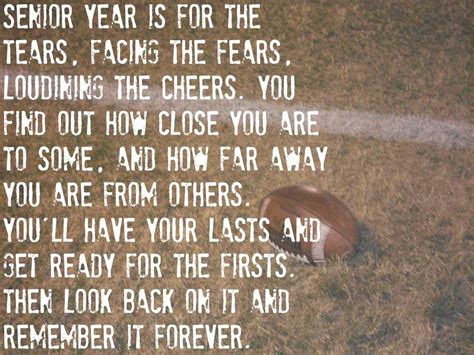 Goodbye Senior Football Quotes