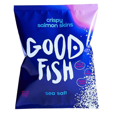 Crispy Goodness: Indulge in Goodfish's Salmon Skin Snacks Today!