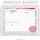 Goodnotes Budget Templates Free