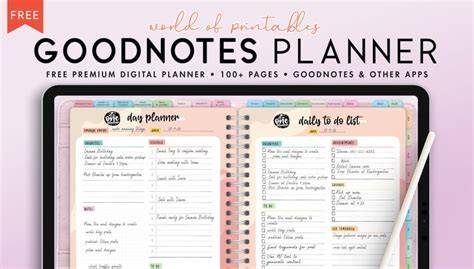 Goodnotes Notebook Templates Free