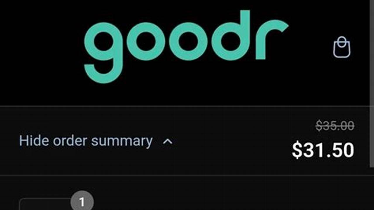 Goodr Discount Code 2024