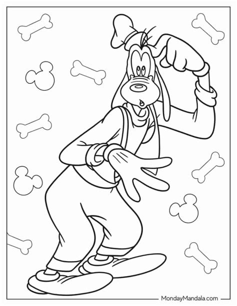 Goofy Color Pages