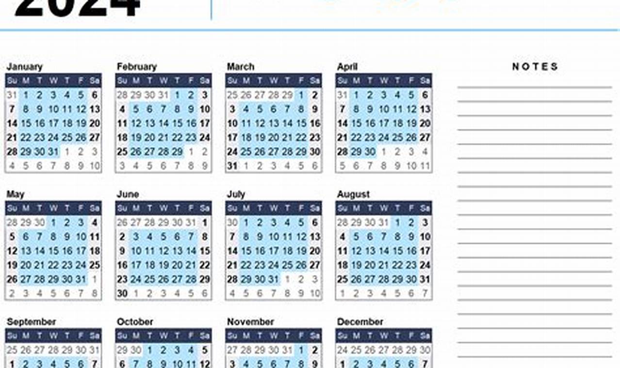 Google Calendar 2024 Excel