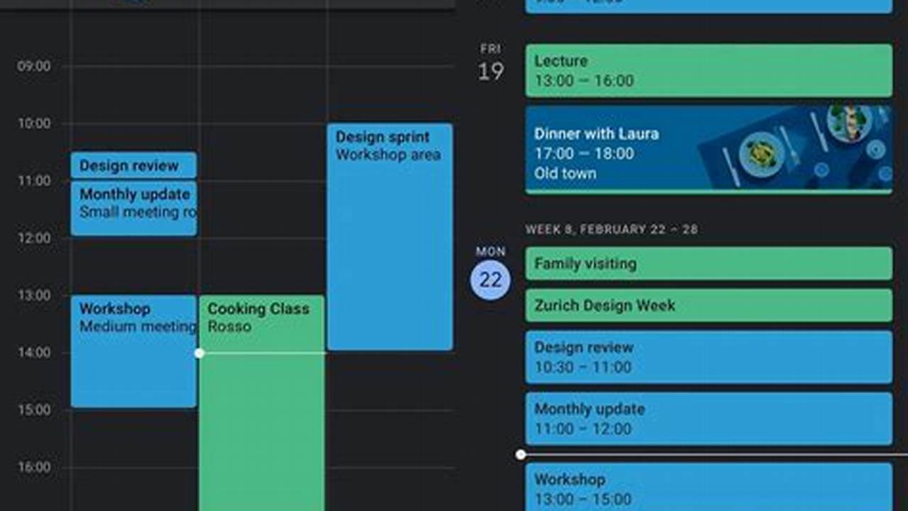 Google Calendar Dark Mode Windows 11