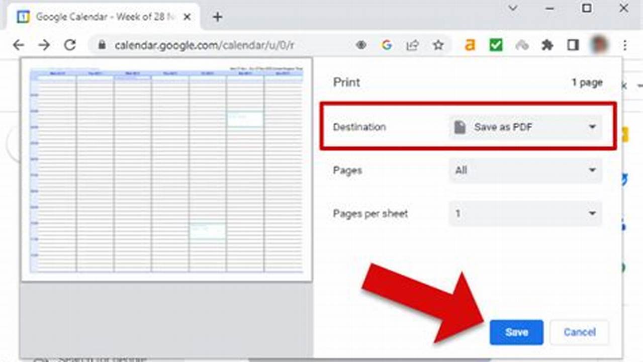 Google Calendar Excel Export