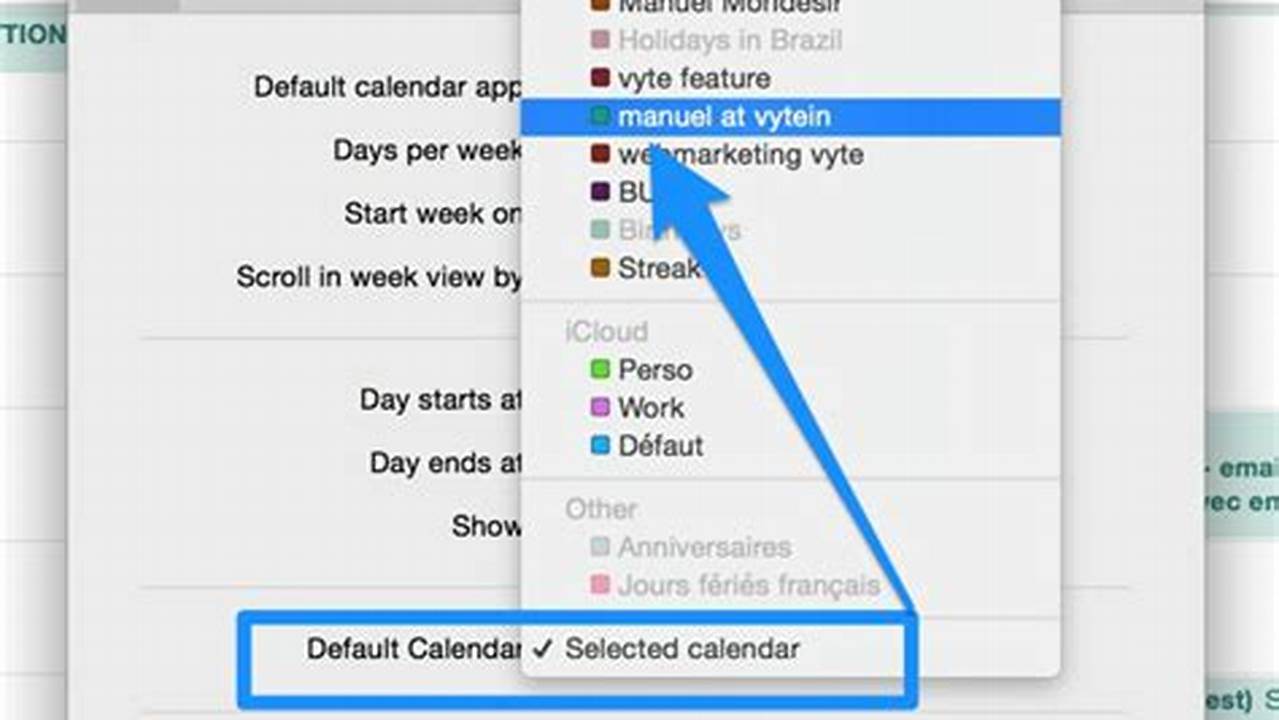 Google Calendar How To Set Default Calendar