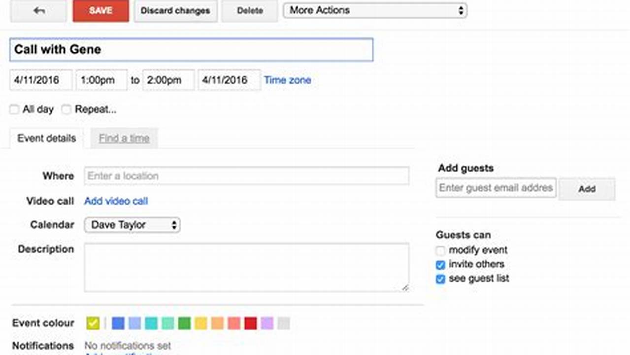Google Calendar Invite Non Google Users