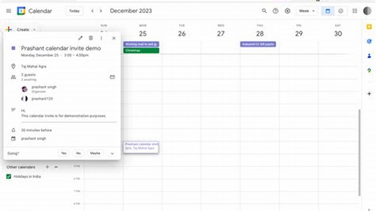Google Calendar Laravel