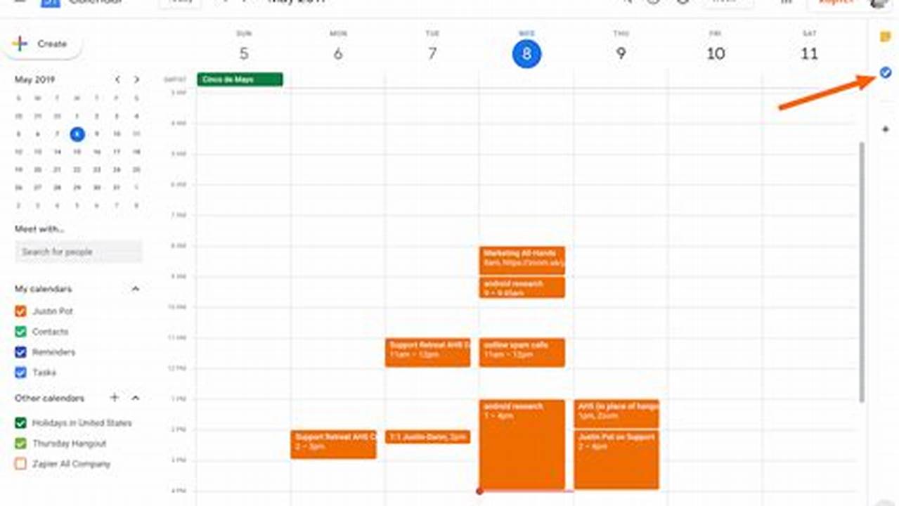 Google Calendar Task