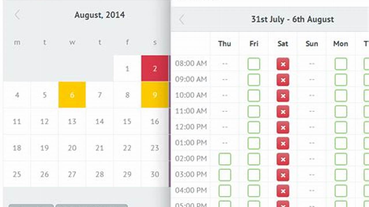Google Calendar Time Slot Booking