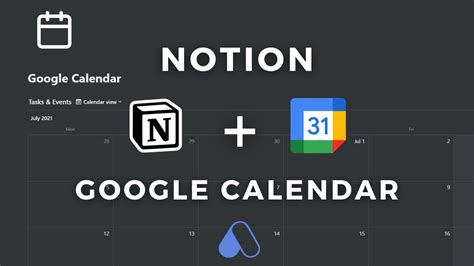 Google Calendar To Notion