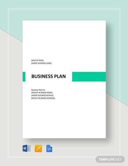 Google Docs Business Plan Template