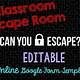 Google Docs Escape Room Template