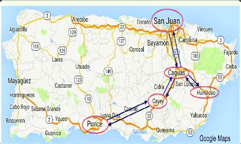 Google Maps Puerto Rico