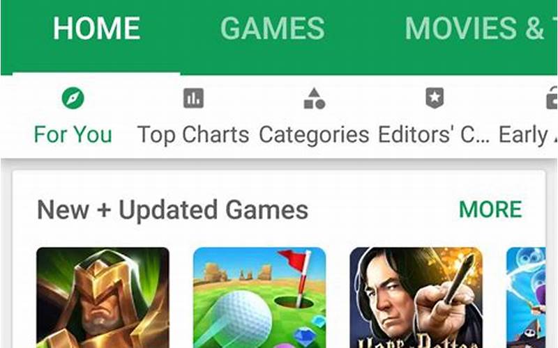 Google Play Update