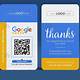Google Review Card Template