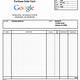Google Sheets Order Form Template