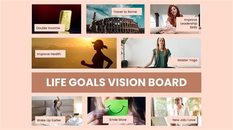 Google Slides Vision Board Template